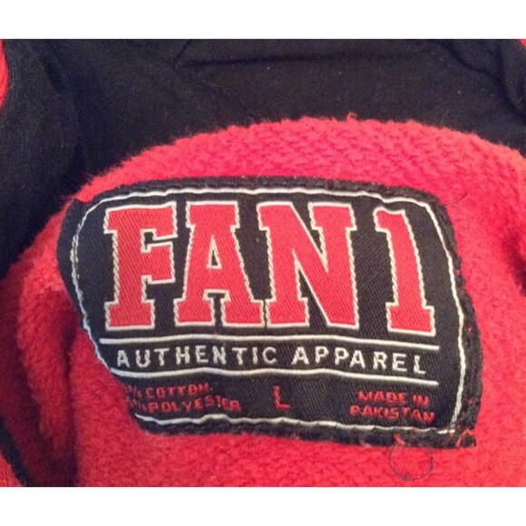 Ohio State Buckeyes Hoodie Men L Red Sweatshirt Pullover Logo Football Gorpcore - Picture 10 of 12